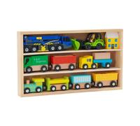 Wooden Train Set Early Learning Stacking Train for Preschool Kids Boys Girls Type C
