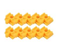 Wooden Train Track Connectors - 10 Pieces Toy Adapter, Ten Unit Interactive Connecting Accessories For Creative Building, Timber Rail Joiner Kit, Nursery Gear, Linker For Playrooms And Homes