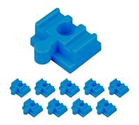 Wooden Train Track Connectors - Natural Wood Transition Links, Easy- Track Bridges | Versatile Assembly Components with Safety Design for Children Age 3 Plus, Compatible Layout Building Fun
