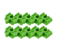Wooden Train Track Connectors - Railway Joiner, Toy Track Bridge Links | 10-Piece Adapter Pack for Wooden Rail Sets, Connector Parts for Imaginative Playtime, Toddler Learning Training Use