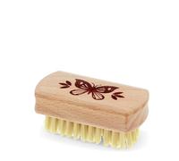 Wooden travel nail brush - Butterfly