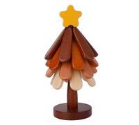 Wooden Tree Trivets with Star, Tree Shaped Wood Trivet Set Hot Dish Tripod Teapot Hot Pot Coasters Teapot Coasters Christmas Tree Trivet for Hot Dishes Countertop Pads Decorative Table Decor