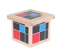 Wooden Trinomial Cube Educational Learning Toy for Kids