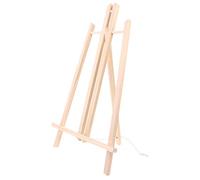Wooden Tripod Easels Tabletop Display Holder Stand Collapsible for Artworks Small Paintings DIY Crafts Wedding Photos Rabbit Decoration Garland Wreath Pendant Easter Decor Decorations Clearance Bunny
