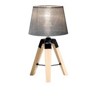 Wooden Tripod Table Lamp for Side