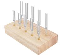 Wooden Tuning Fork Holder - Holds Up to 10 Tuning Forks for Convenient Storage