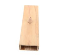 Wooden Tuning Fork Resonance Box with Anti Slip Base for Hearing Tests | Compact Portable Design, Precise Pitch Support, Quiet Foundation, Suitable for Choral Rehearsals and Acoustic Experiments
