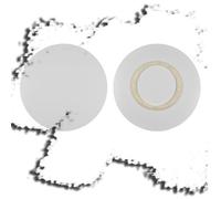 Wooden Turntable120cm Rotating Tray with Silent 360° Spin White Color Perfect for Dining Table or Kitchen Organization.