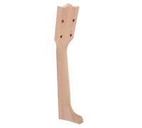 Wooden Ukulele Neck Blank for DIY Handwork Concert Size Beige