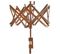Wooden Umbrella Yarn Swift Winder for Crocheting - Adjustable Yarn Skein Winder, Handcrafted Yarn Holder for Knitting & Crochet Projects Premium Wooden Construction - Made from Durable