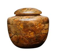 Wooden Urn for Pet Ashes Urn for Dog urn for cat Cremation Pets Memory Box Handcrafted urns Box Multi Colors (Goldren, Small 100 LBS)