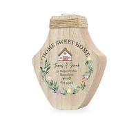 Wooden Vase Decoration Personalized DIY Glass Vase for Flower Home Table Wood Flower Decorations Wedding Gift Birthday Christmas Parents Daughter Best Friend Sister (Vase-F-2 name+date+address/text)