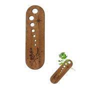 Wooden Vegetable Leaf Separator 26 Year Old New Model, Pottery Herb Stripper Tool Supplies, Fun Kitchen Gadgets, Exquisite Herb Stripper Bowl Gifts for The Kitchen Suitable for Home Use & Chefs