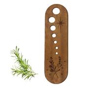 Wooden Vegetable Leaf Separator,Herb Stripper Tool,Kitchen Tools & Gadgets,Exquisite Herb Stripper Bowl Gifts for The Kitchen,Kitchen Cooking Accessories Suitable for Chefs Housewives Herbs Parsley