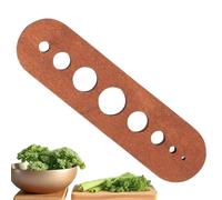 Wooden Vegetable Stripper - Cooking Peeler Tool, Multi Hole Vegetable Separator, Kitchen Gadget for Carrots Zucchini Cucumber, Home Cooking Accessories, Vegetables Peeler for Meal Prep Use