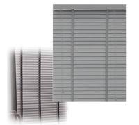 Wooden Venetian Blinds for Windows Room Darkening Blackout Shades with 5 cm Slats Privacy Blinds in Various Widths (45150 cm) for Home & Office Decoration