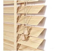 Wooden Venetian Blinds, Horizontal Blinds, Natural Light Filtering Venetian Shades, Solid Wood Window Blinds, 50-150cm/20-59in Wide,WxH-90x200cm/35.5 x 79in