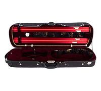 Wooden violin case Lord 4/4 burgundy M-Case