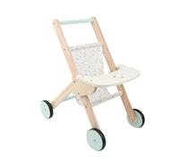 Wooden Walker Toy - Balance Training Activity Cart Early Childhood Development Mobility Aid Push Stand Stability Frame Cognitive Motor Skill Practice Fun Learning System