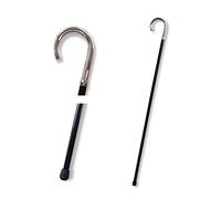 Wooden Walking Stick Cane For Seniors With Supportive Curved Handle Men And Women, Colour, Strong Mobility Aid With Vintage Finish, Anti-Slip Rubber Tip