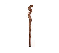Wooden Walking Sticks Cane Elderly Crutches Solid Wood Walking Stick Fine Carving Implied Auspicious Elderly Supplies Walker 90 cm Long 4 Styles Easy to truncate Mobility Aid for Elderl
