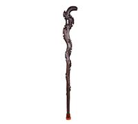 Wooden Walking Sticks Cane Old People Solid Wood Crutches Black Rosewood Sandals 4 Kinds of Patterns Whole Wood Carving Can Be Truncated On Their Own Mobility Aid for Elderly, Seniors & Handicap