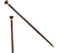 Wooden Walking Sticks Crutches Crutch for Adults Wooden Walking Stick Solid Wood Old Wooden Non- Slip Stick Cane Hand- Carved Grandma/Grandpa By Halloween, 86CM Crutches Mobility Aid for Elderly, Sen