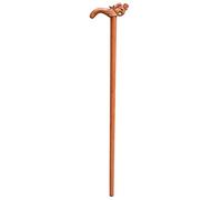 Wooden Walking Sticks Elderly Cane Peach Stick Crested Faucet Crutches Elderly Non- Slip Crutches 90 Cm Can Be Truncated On Their Own Mobility Aid for Elderly, Seniors & Handicap