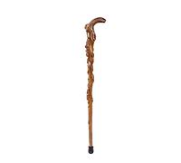 Wooden Walking Sticks Stick Old People Wooden Crutches Chicken Wing Wood Walking Sticks Wood Carving 3 Styles Length 87 Cm Truncation According to Height Mobility Aid for Elderly, Senio