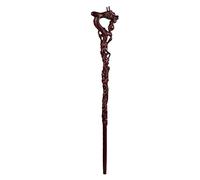 Wooden Walking Sticks Walking Stick Iron Pear Wood Crutches 2 Colors Hollow Engraving One- size Handle Meaning Extraordinary Representation Of The Right Position 93 Cm Mobility Aid for Elderly, Senior