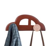 Wooden Wall Coat Rack for Coats, Sturdy Wooden Car Shaped Wall Hanger, Hallway Coat Rack - for Bedroom, Bathroom, Entrance, Door, Umbrella, Home and Moch