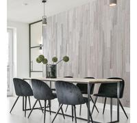 Wooden Wall Design, Reclaimed Wood Wall Panels, White, Mask, 1 Square Meter