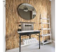 Wooden Wall Design Wall cladding Made of Reclaimed Wood, Natural Vintage Wood Wall Panels, Wall Decoration, Model Brut (1 m2)