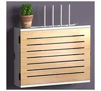 Wooden Wall Mount Organizer for WiFi Router and Cable Management in Home, Bedroom, Living Room