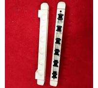 Wooden Wall Mounted Pool Cue Rack - Space-Saving Pool Cue Holder for Bars, Clubs, and Billiard Enthusiasts (White)