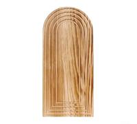 Wooden Wall Mounted Vase Set for Dried Flowers with Boho and Modern Farmhouse Design, Decorative Indoor Hanging Plant Pots for Living Room, Entryway, Bathroom or Dining Room(1Pcs)