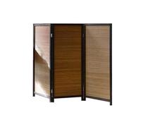 Wooden Wall Partition,Indoor Folding Partition,3/4/5 Leaf Screen,Sturdy Hinge Connection,for Home School Hospital and Store(3 pieces)