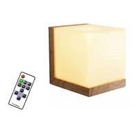 Wooden Wall Sconces Operated Wall Light Fixtures With Remote,Dimmable ed Wall Lamp,Not Hardwired,no Wires,for Bedroom Bedside Lounge Farmhouse (Color :
