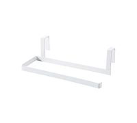 Wooden Wall Shelves Paper Towel Hanger Holder Stainless Steel Kitchen Roll Paper Towel Holder Tissue Hanger Organizer Rack For Kitchen Under Cabinet Over Door Small Shelf For Wall (White, One Size)