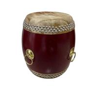 Wooden War Drum - High-Pitched Percussion Instrument for Drama Troupe Performances and Festival Celebrations