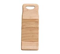 Wooden Washing Board Bamboo Wood Hand Washing Board for Laundry Manual Scrubbing Board for Old Fashioned Washbasin Anti-Slip for Washing Clothes T-Shirts Towels