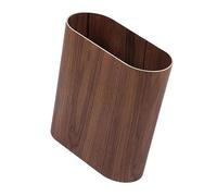 Wooden Waste Bin, 6 L, for Kitchen, Living Room, Bathroom, Dark Brown