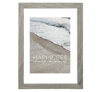 Wooden "Waves" Photo Frame, Grey, 40 x 50cm