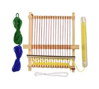 Wooden Weaving Loom DIY Hand Knitting Weaving Machine for Knitter Mats Purse