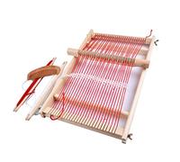 Wooden Weaving Loom, Multi-Craft Weaving Frame to Handcraft for Beginners and Experts, 15.35x9.84in/39x25cm