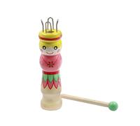Wooden Weaving Needle, Cute Doll Gadget, Craft Utility with Sturdy Layer, Bracelet Tool with Refined Texture, 4.52inches DIY Category, Rope Maker Accessory for Adult Beginner Grandma Lover