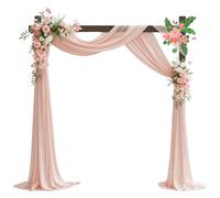 Wooden Wedding Arch - Outdoor Garden Arbor for Climbing Plants, Elegant Pergola Decoration for Events, Perfect for Garden Décor and Weddings