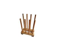 Wooden Welly Rack Stand 4 Pairs wellington boot storage solution