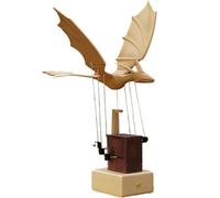 Wooden Western Mythical Creature Dragon Automaton Model, Handmade Mechanical Wooden Electric Bionic Animals Dynamic Model, Decor Gifts for Adults & Teens