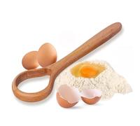 Wooden Whisk, Wooden Dough Stirrer with Ergonomic Handle Design, Traditional Bread Baking Tools for Pastries, Egg, Pizza, Bread